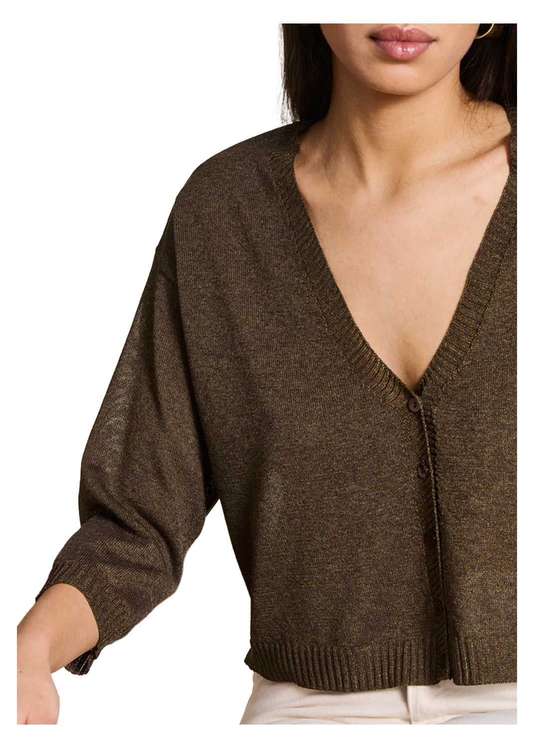 LA FEE MARABOUTEE GI-MANELE Cardigan Donna Made in Italy