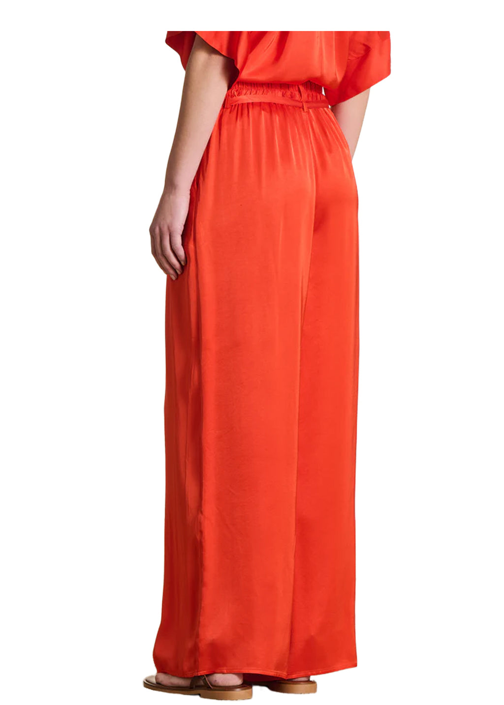 LA FEE MARABOUTEE TO-FELINA-R Blusa Donna Satin Made in Italy