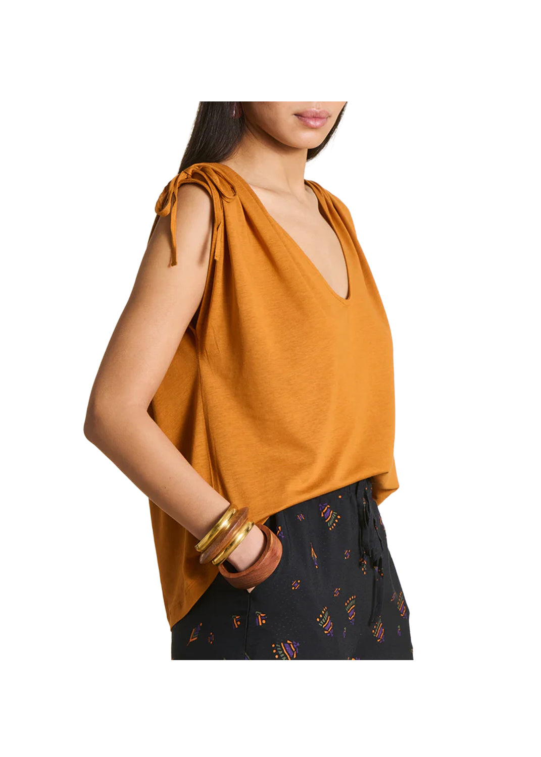 LA FEE MARABOUTEE TS-FILOU T-Shirt Donna Lyocell Cotone