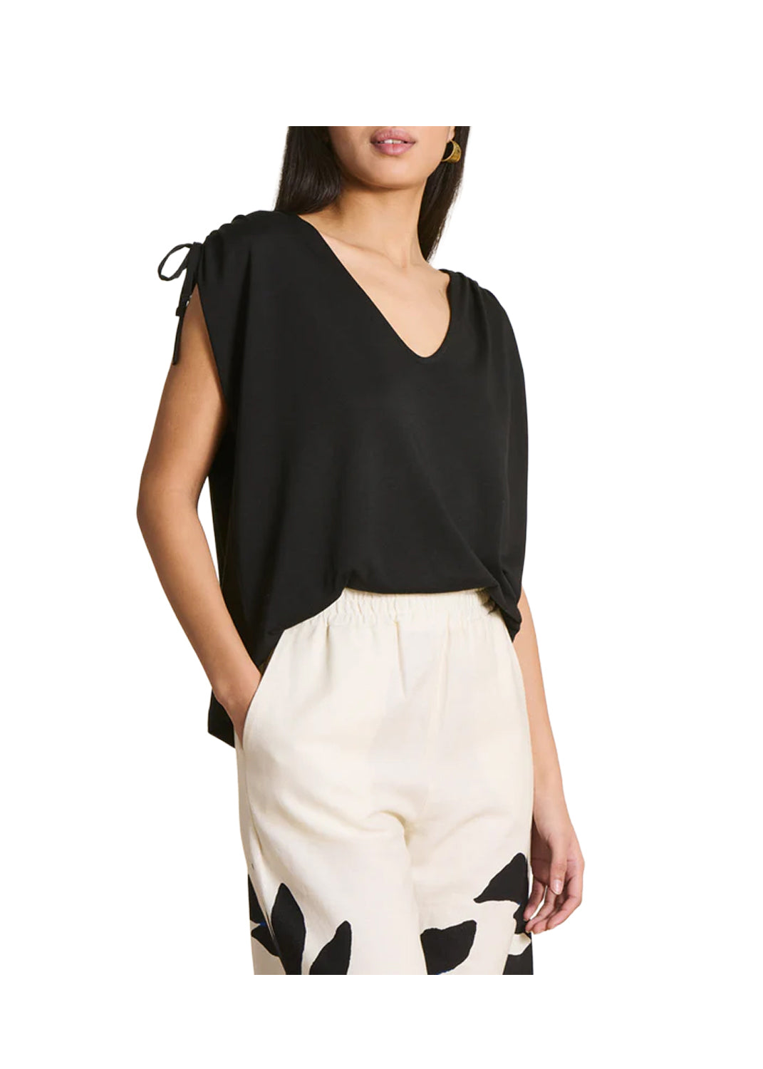 LA FEE MARABOUTEE TS-FILOU T-Shirt Donna Lyocell Cotone