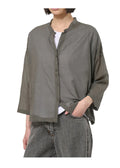 CH-TIRIANE HUMILITY Camicia Voile Cotone Over Made in Italy