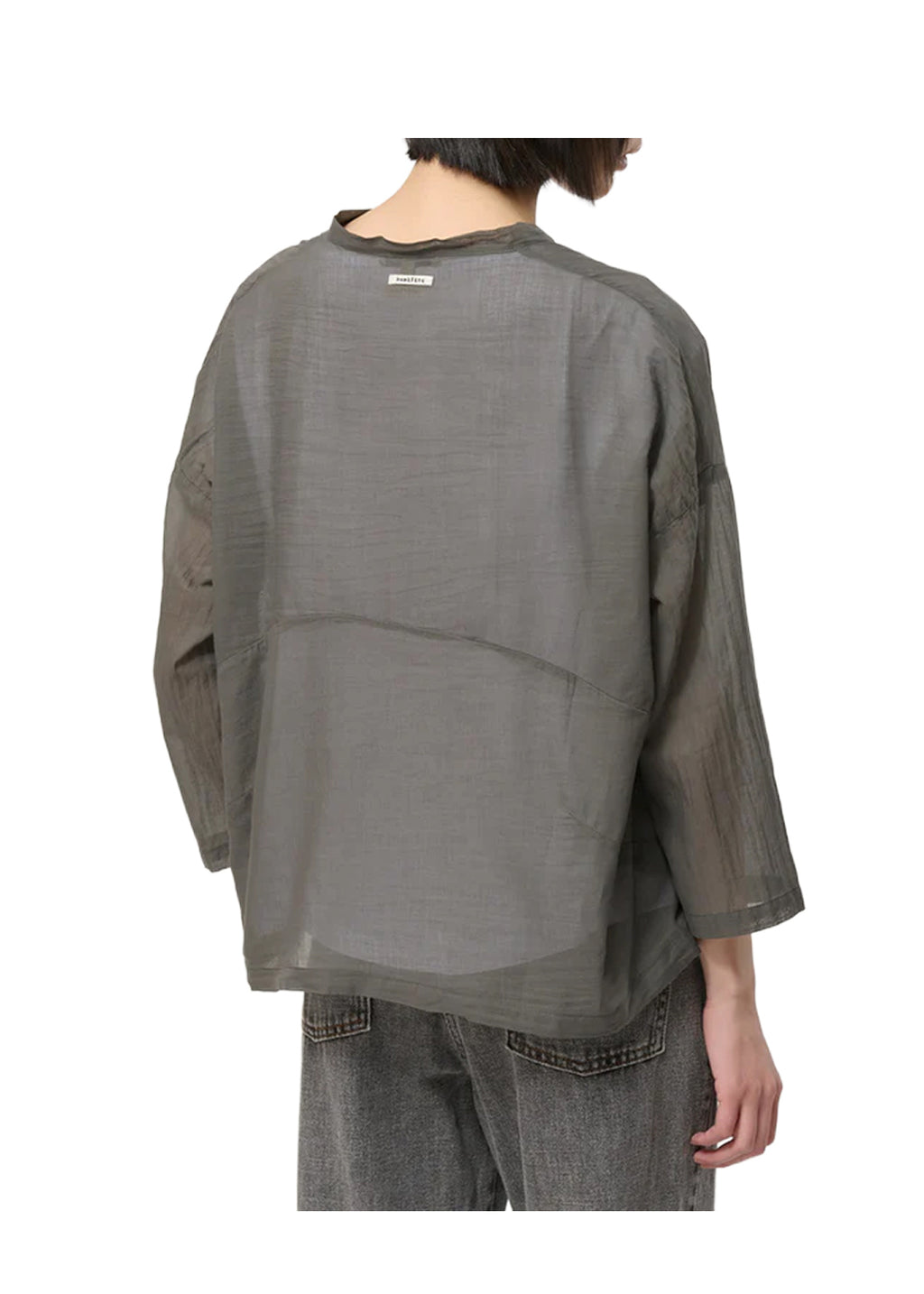 CH-TIRIANE HUMILITY Camicia Voile Cotone Over Made in Italy
