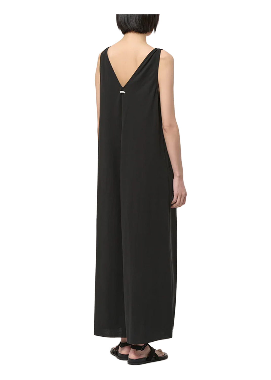 HUMILITY CO-LORIEL Tuta Donna Palazzo Nera Made in Italy