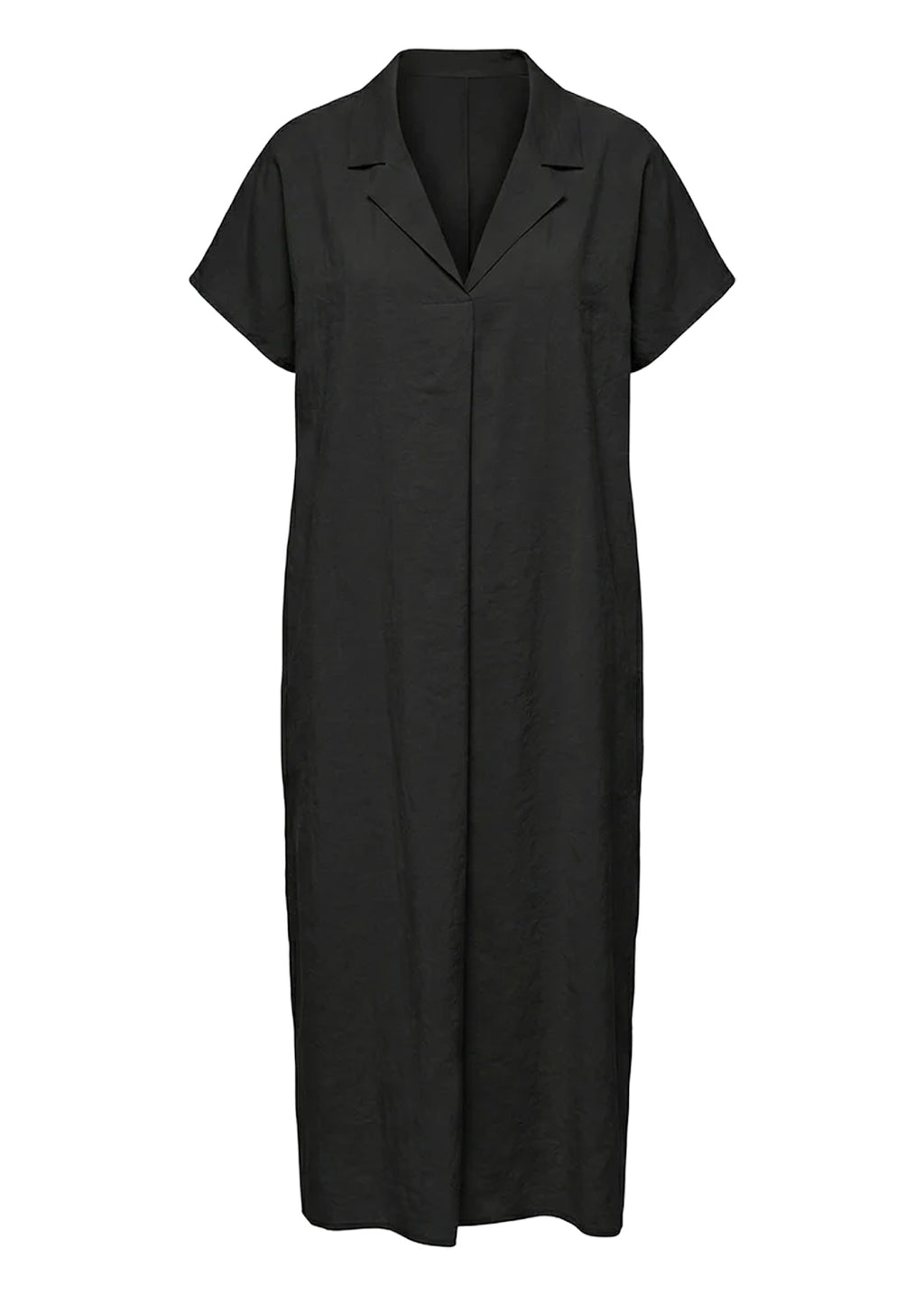 HUMILITY BABETO-J Abito Donna Nero Lyocell Made in Italy