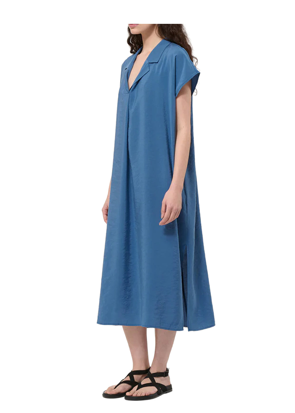 RO-BABETO HUMILITY Abito Avio Scollo V Made in Italy