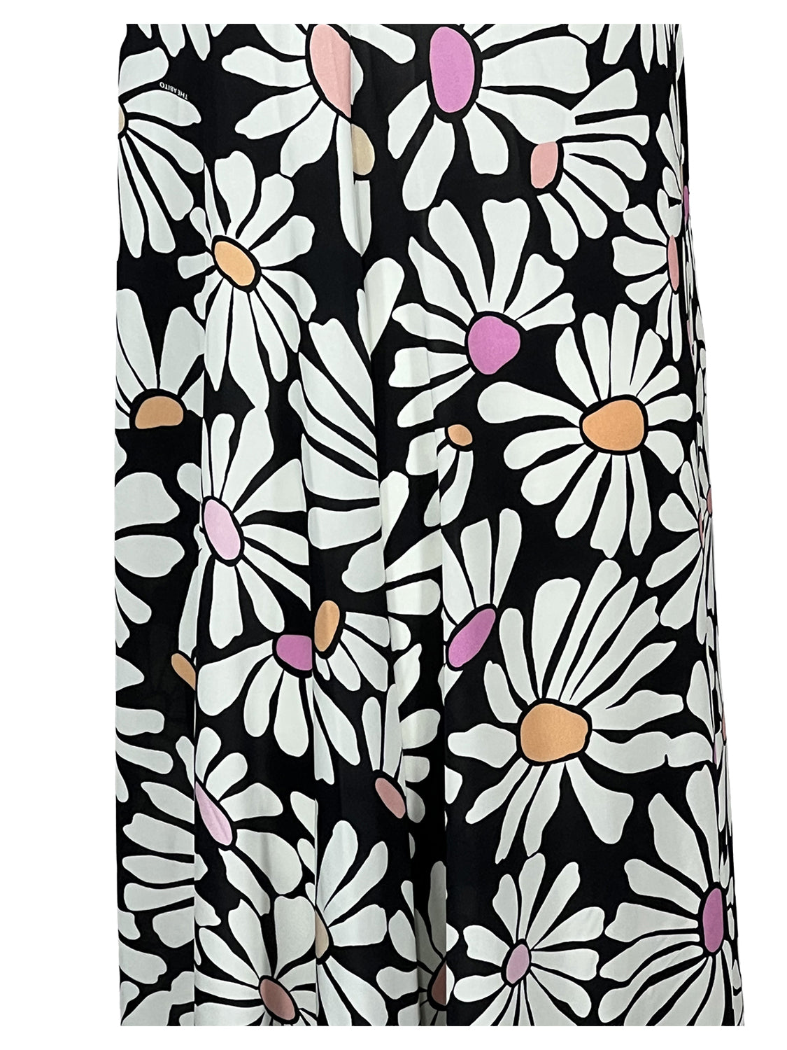 AB40JS DAISIES THE ABITO MILANO Abito smanicato a Fiori Made in Italy