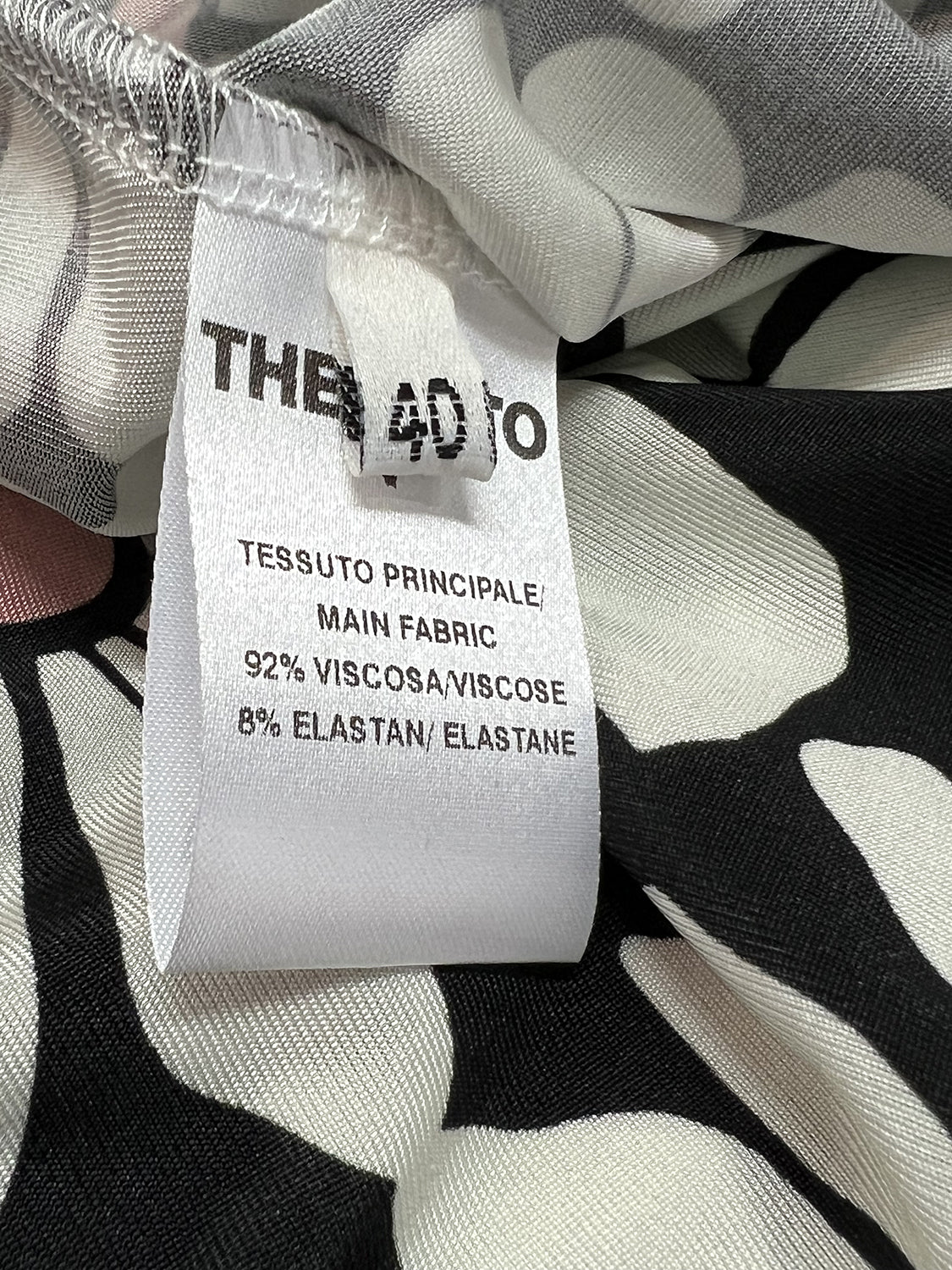 BL02JS DAISIES THE ABITO MILANO Maglia Fiori Made in Italy