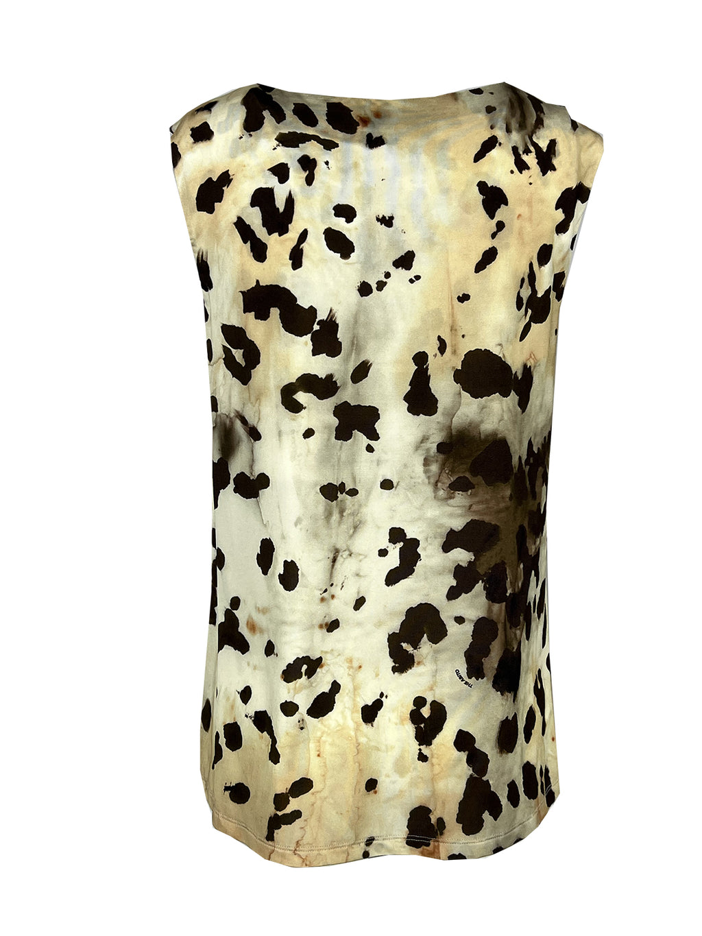 BL01JS ANIMALIER THE ABITO MILANO Top Made in Italy