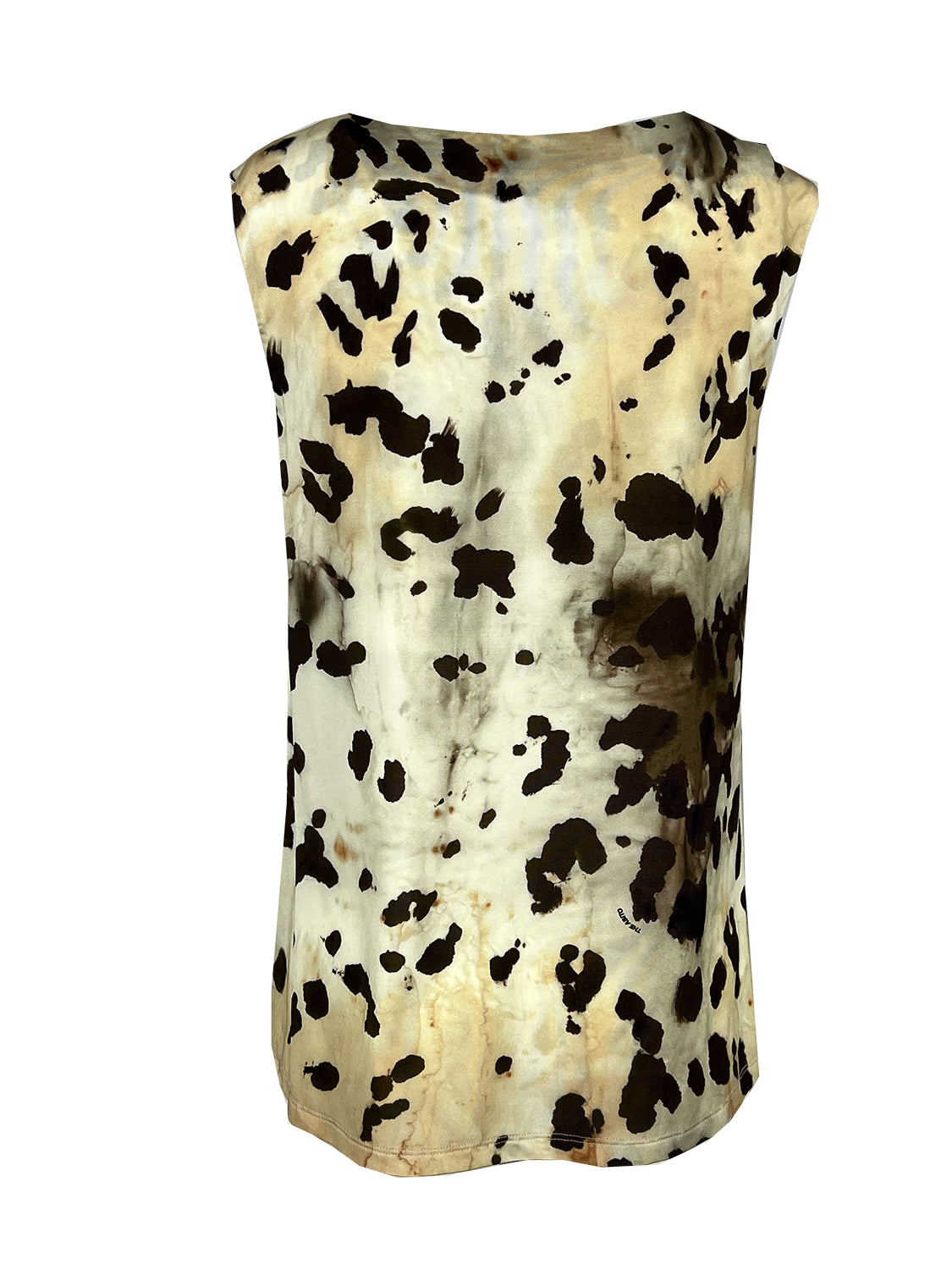 BL01JS ANIMALIER THE ABITO MILANO Top Made in Italy
