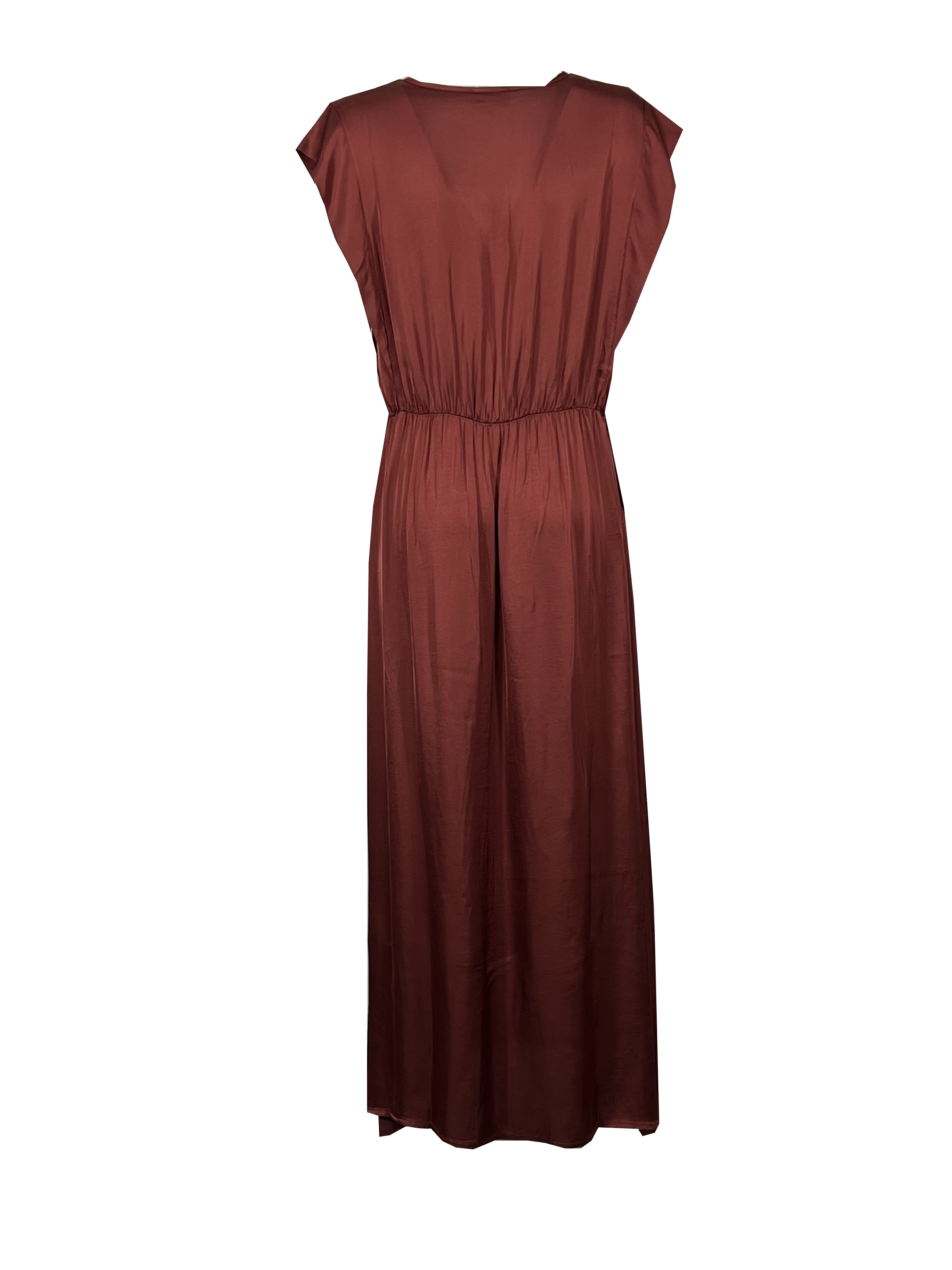 RO-VINOMA LA FEE MARABOUTEE Abito Satin Seta Made in Italy