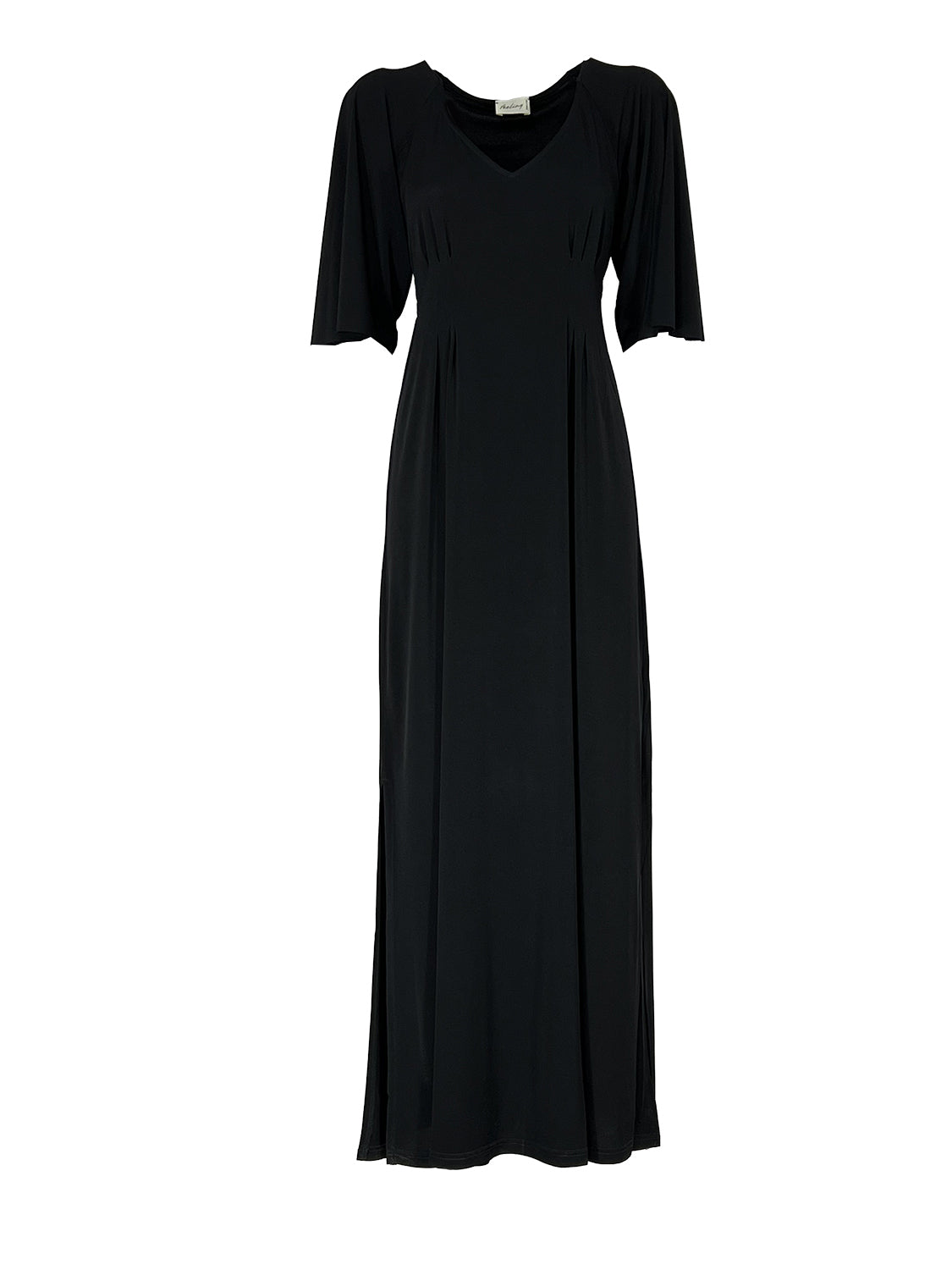 FEELING by JUSTMINE Abito Donna Nero E2772 6108 Made in Italy
