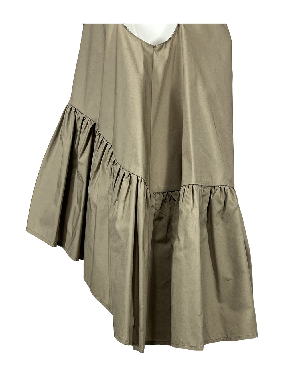 MEIMEIJ Top Donna Ampio Senza Maniche con Volant e Laccetti M6EA26