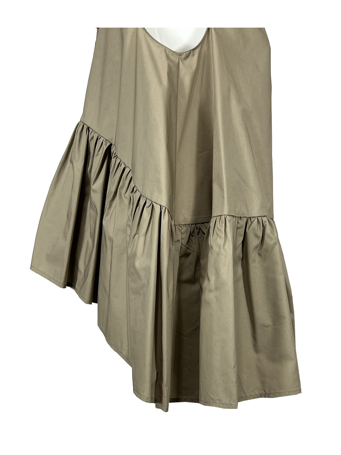MEIMEIJ Top Donna Ampio Senza Maniche con Volant e Laccetti M6EA26