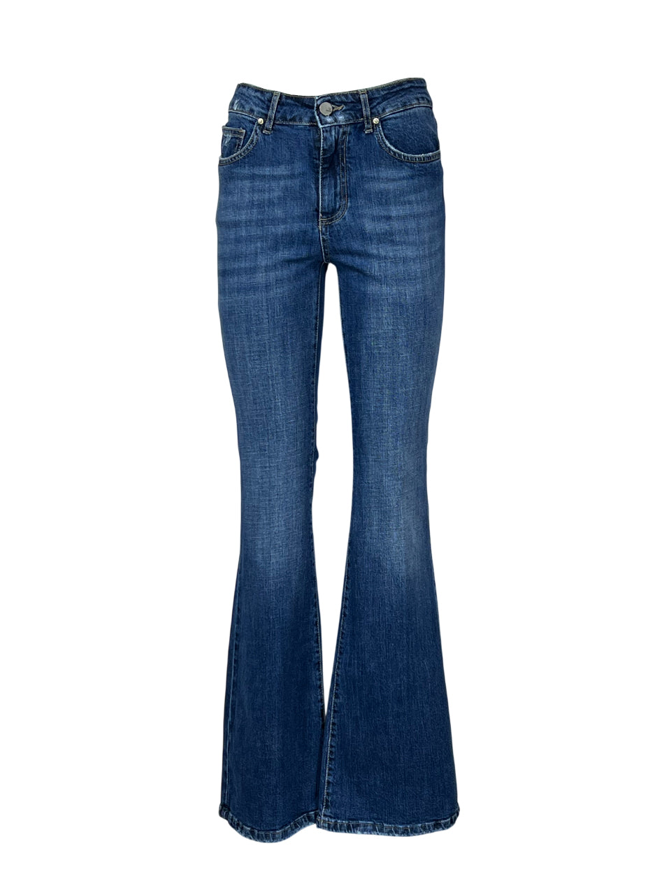NOIR’N’BLUE Jeans Donna Zampa Stone Washed Vita Alta CELINE -66 ZAMPA
