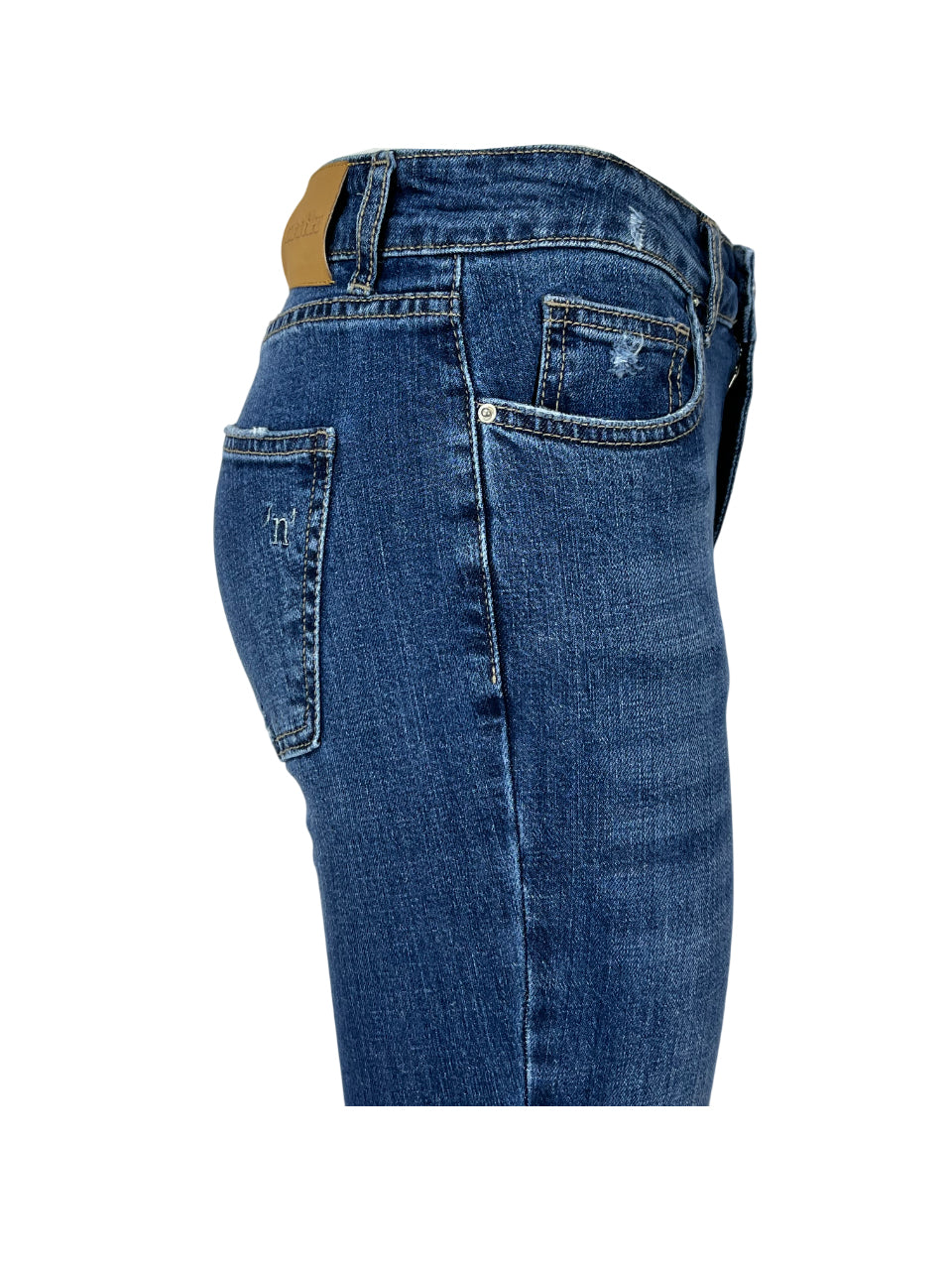 NOIR’N’BLUE Jeans Donna Zampa Stone Washed Vita Alta CELINE -66 ZAMPA