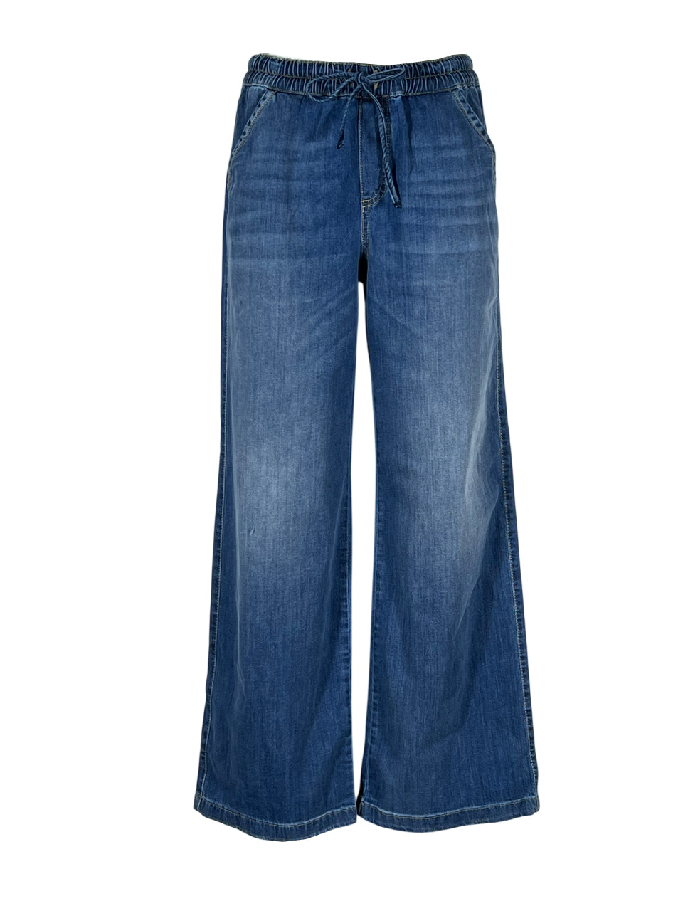 NOIR’N’BLUE Jeans Donna DENISE JOGGER LONG GAUCHO Stone Washed