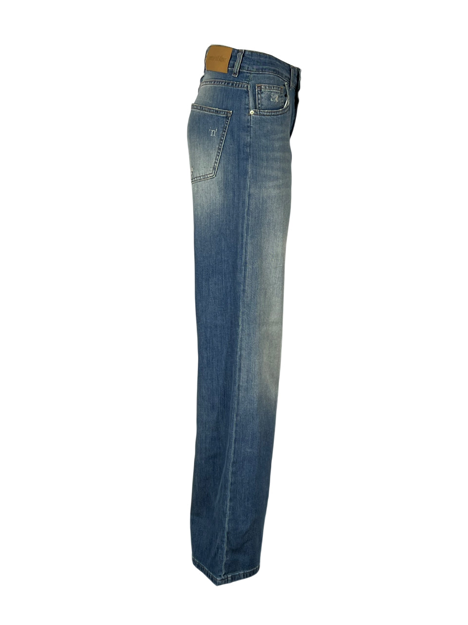 NOIR’N’BLUE Jeans Donna HEVA-L320 Stone Washed Scuro Slim Fit