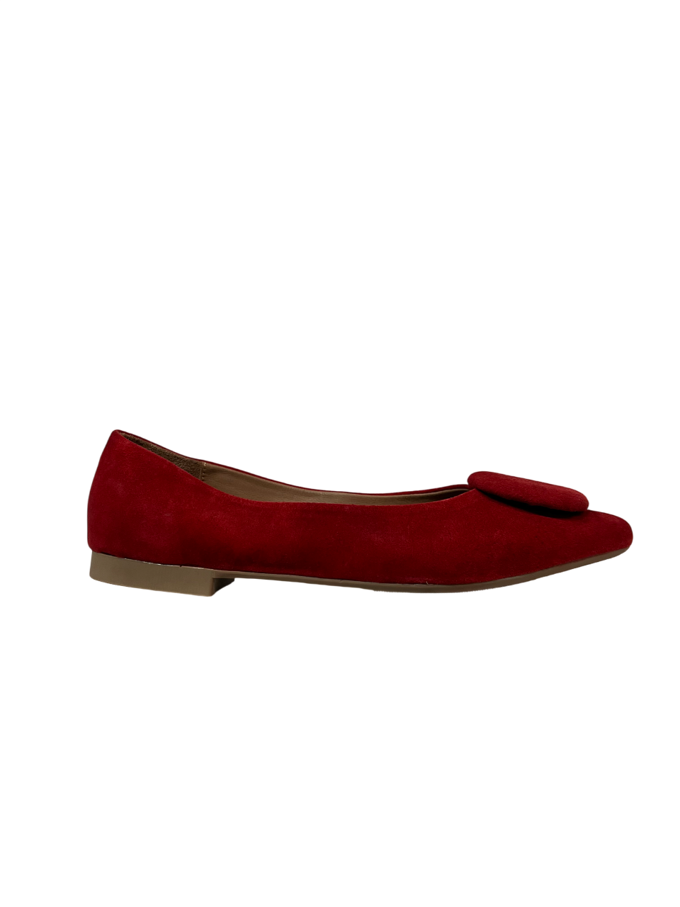 LA VITRINA Ballerina Donna Camoscio Accessorio in Tinta LAVI-11
