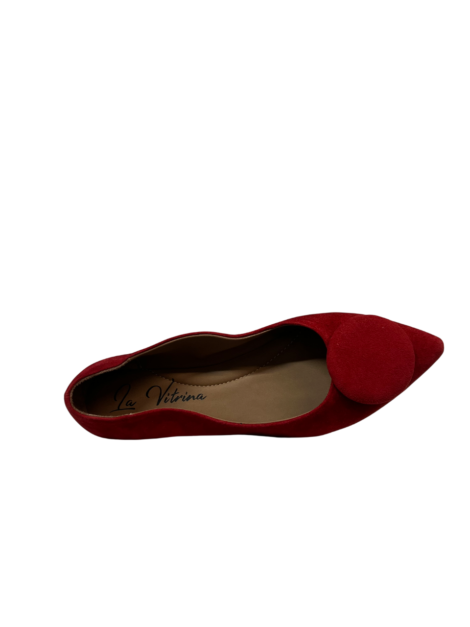 LA VITRINA Ballerina Donna Camoscio Accessorio in Tinta LAVI-11