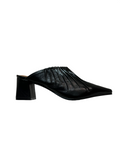 LA VITRINA Sabot Donna SABUBLOCK Nero Pelle Tacco 5 cm
