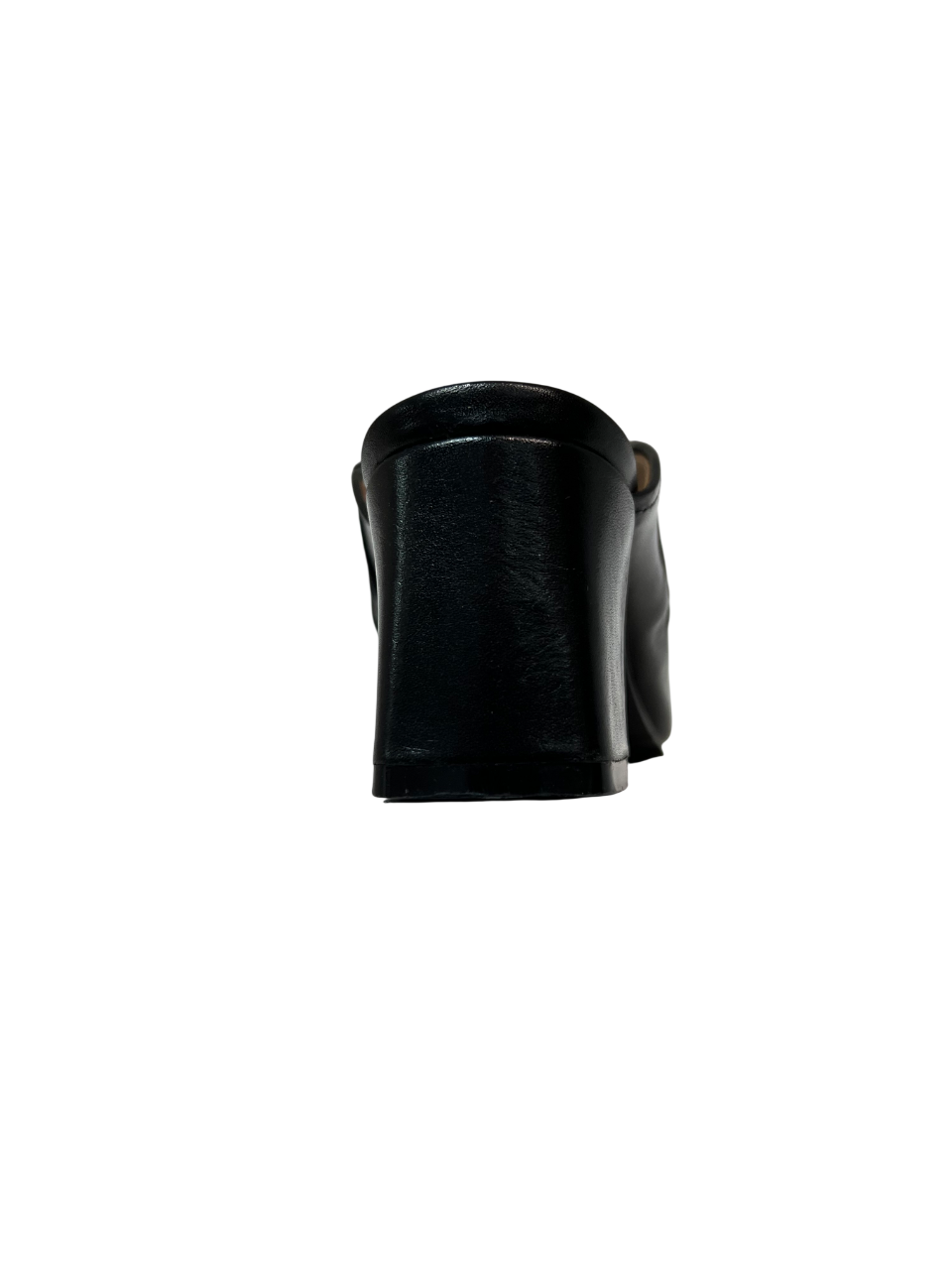 LA VITRINA Sabot Donna SABUBLOCK Nero Pelle Tacco 5 cm