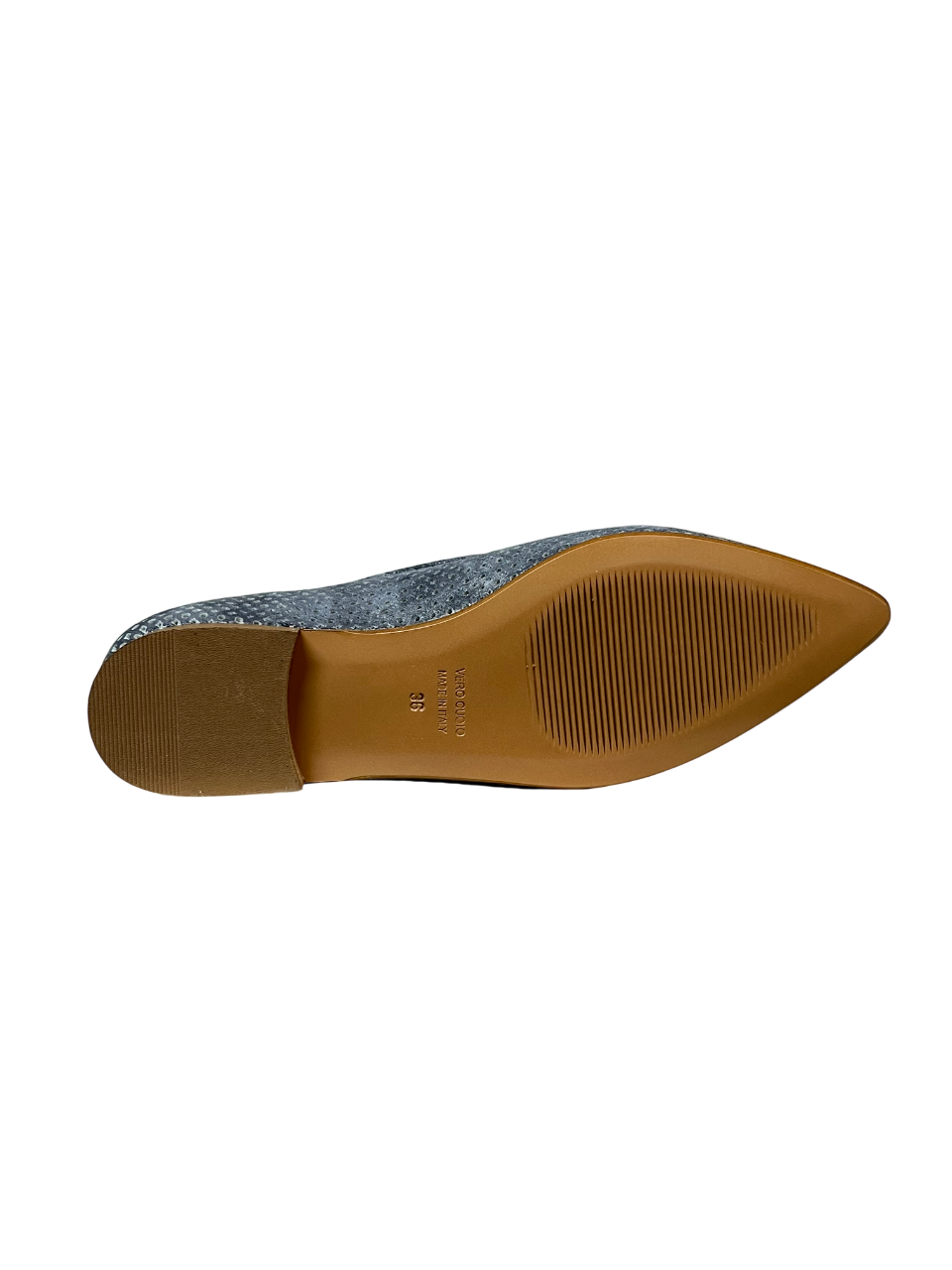 UPPER CLASS Ballerina Donna 4110 CAM Camoscio Lavato Traforata Punta