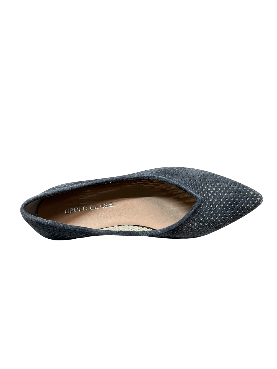 UPPER CLASS Ballerina Donna 4110 CAM Camoscio Lavato Traforata Punta
