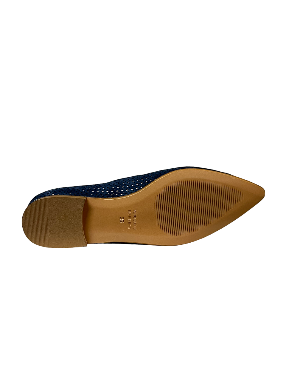 UPPER CLASS Ballerina Donna 4110 CAM Camoscio Lavato Traforata Punta