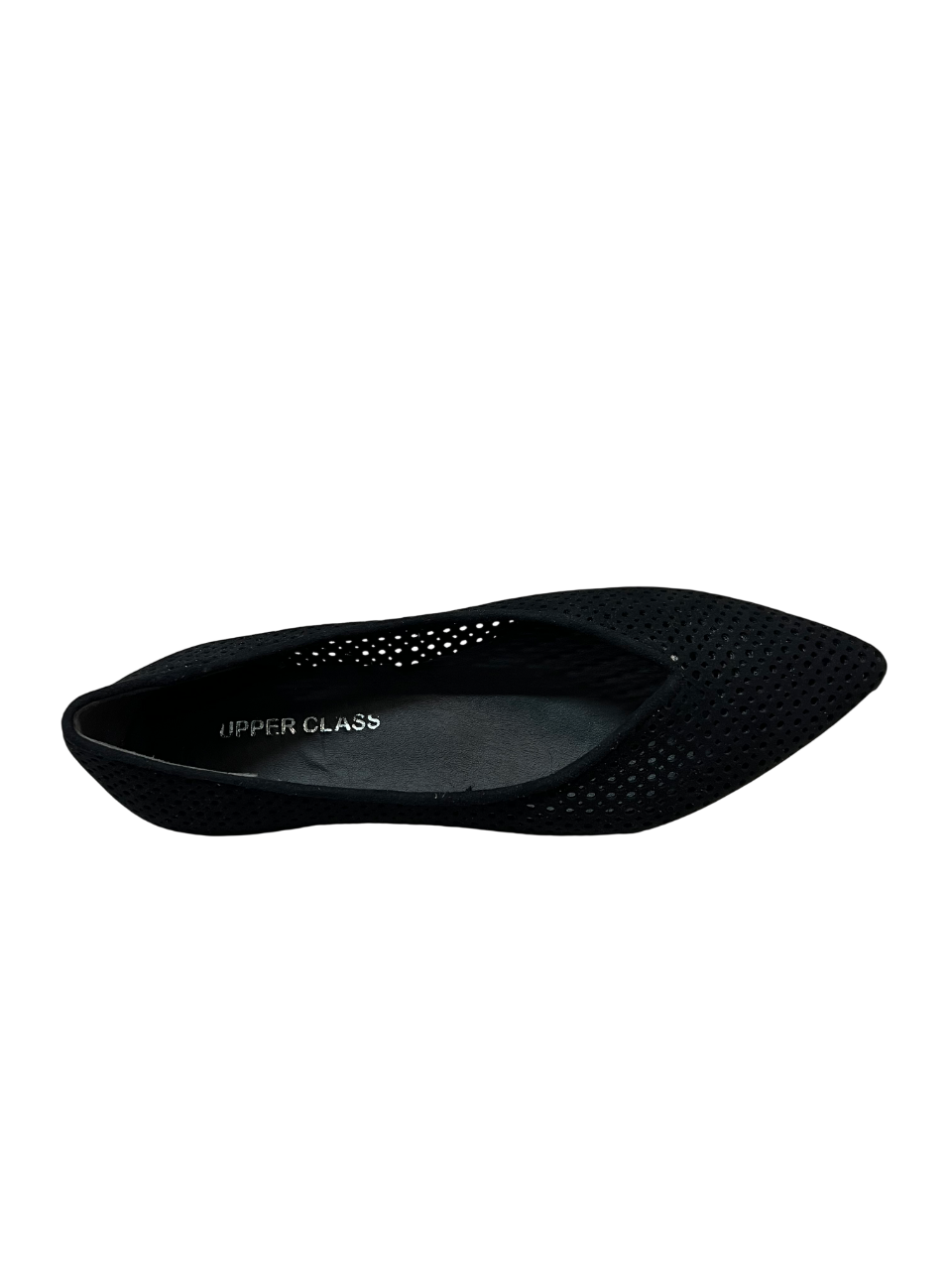 UPPER CLASS Ballerina Donna 4110 CAM Camoscio Lavato Traforata Punta