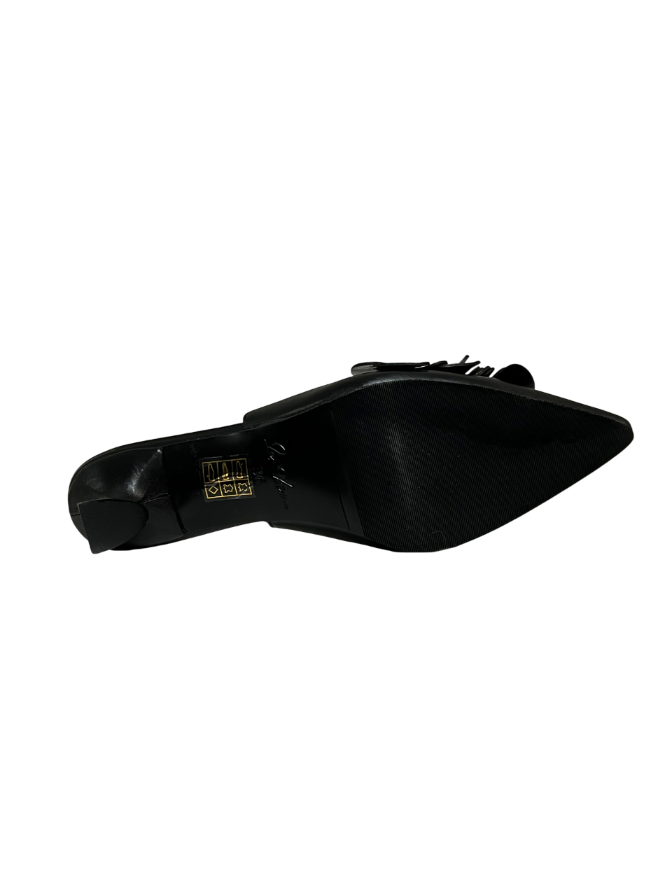 LA VITRINA sling-back donna in pelle con fiori POMIZIA