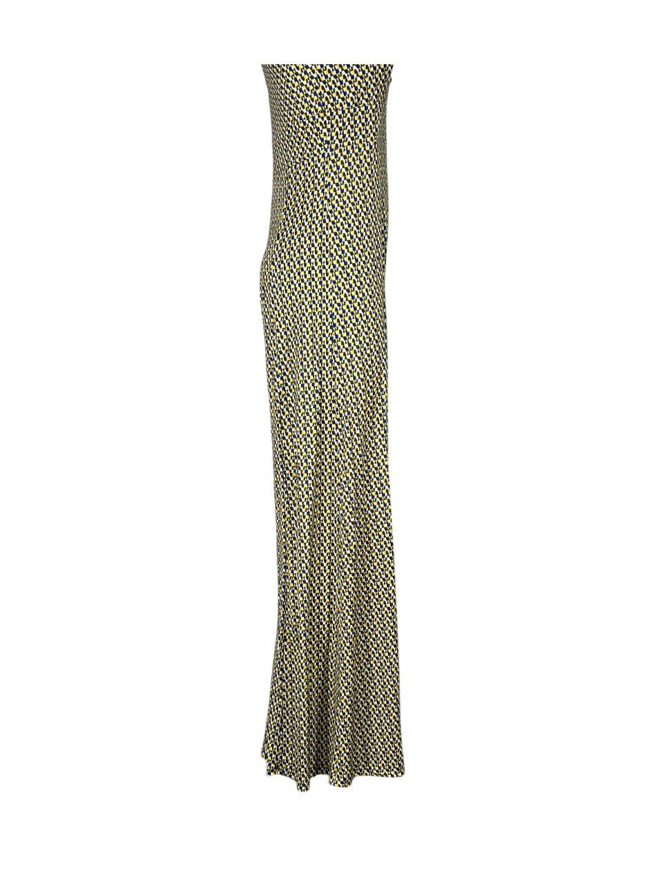 JUSTMINE Tuta Donna E2715 1245 Palazzo Fantasia Blu Giallo Bianco Made in Italy