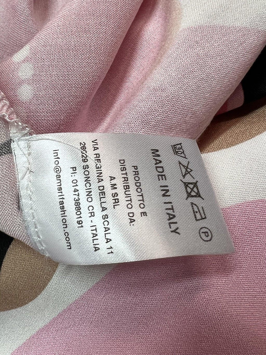 THE ABITO MILANO Tuta Donna Palazzo Floreale Rosa Fuxia TU01VS Made Italy