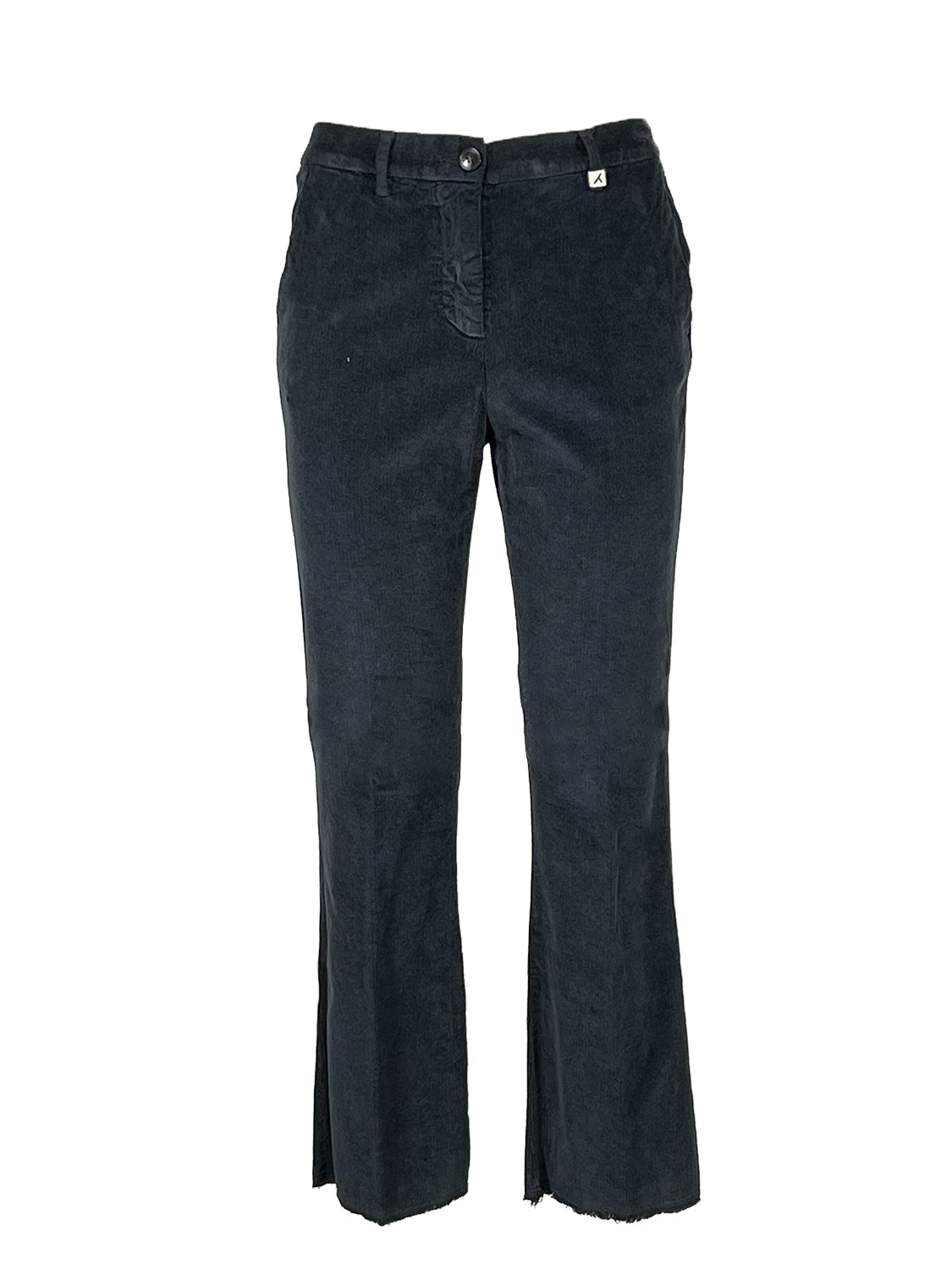 MYTHS Pantalone Donna Trombetta Velluto Millerighe WD02 81 MADE IN ITALY
