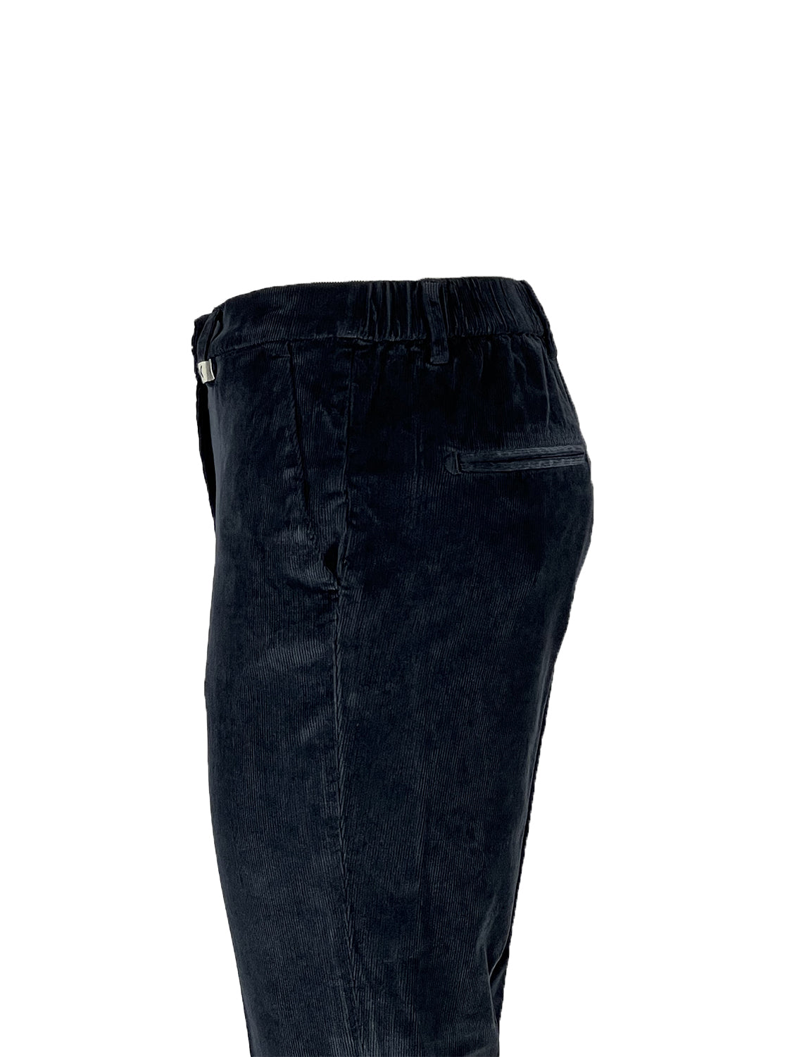 MYTHS Pantalone Donna Trombetta Velluto Millerighe WD02 81 MADE IN ITALY