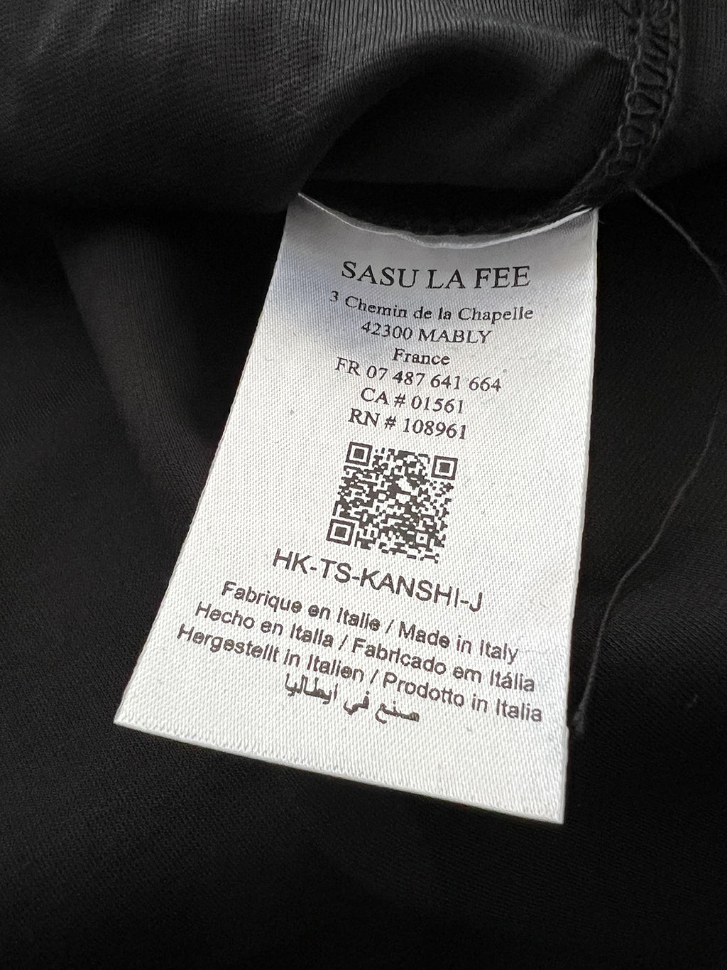 HUMILITY T-shirt Donna Ampia Girocollo KANSHI-JT MADE IN ITALY