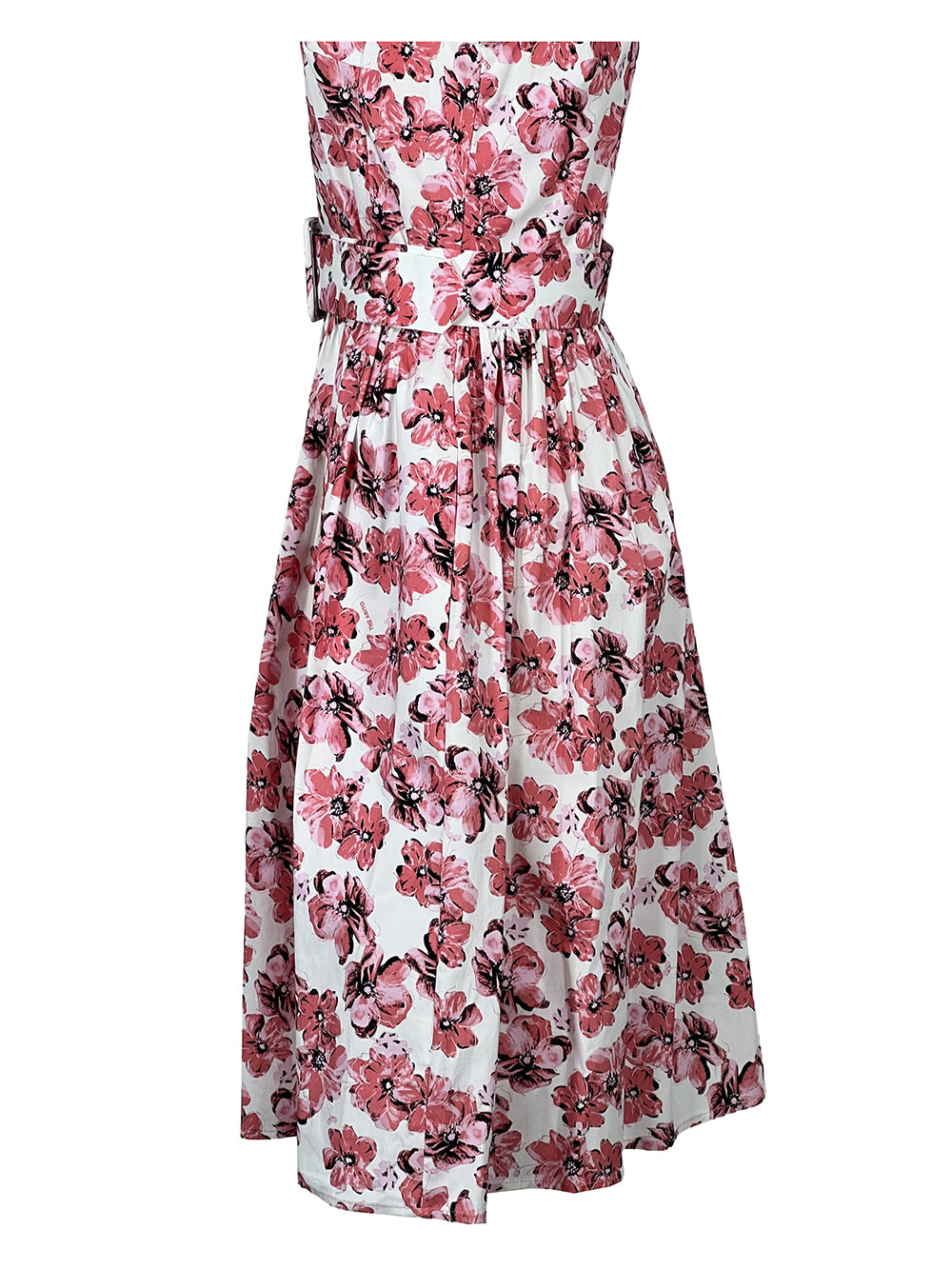 THE ABITO MILANO AB64PS abito donna floreale rosa Made in Italy