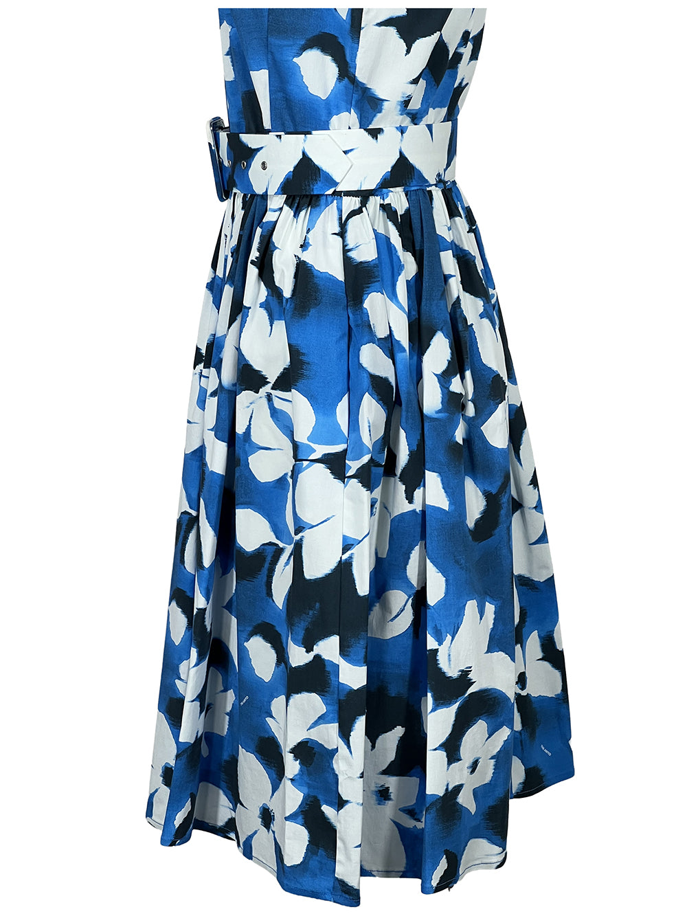 THE ABITO MILANO AB64PS abito donna floreale azzurro/bianco Made in Italy (Copia)