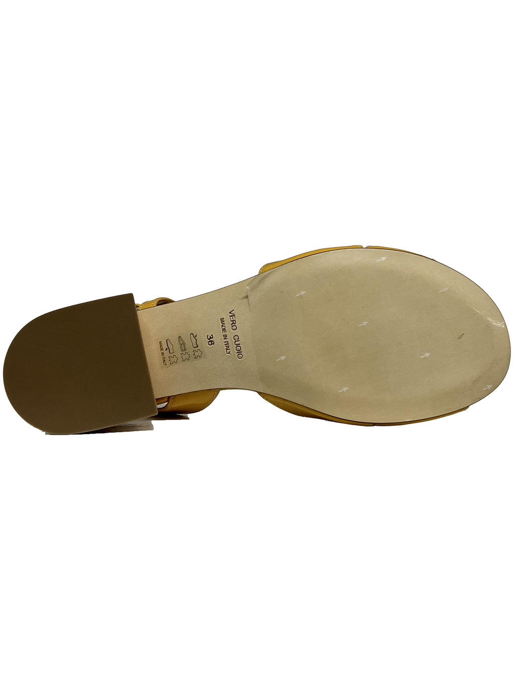 GIANMARCO SORELLI 3056/RIVA sandalo donna senape Made in Italy