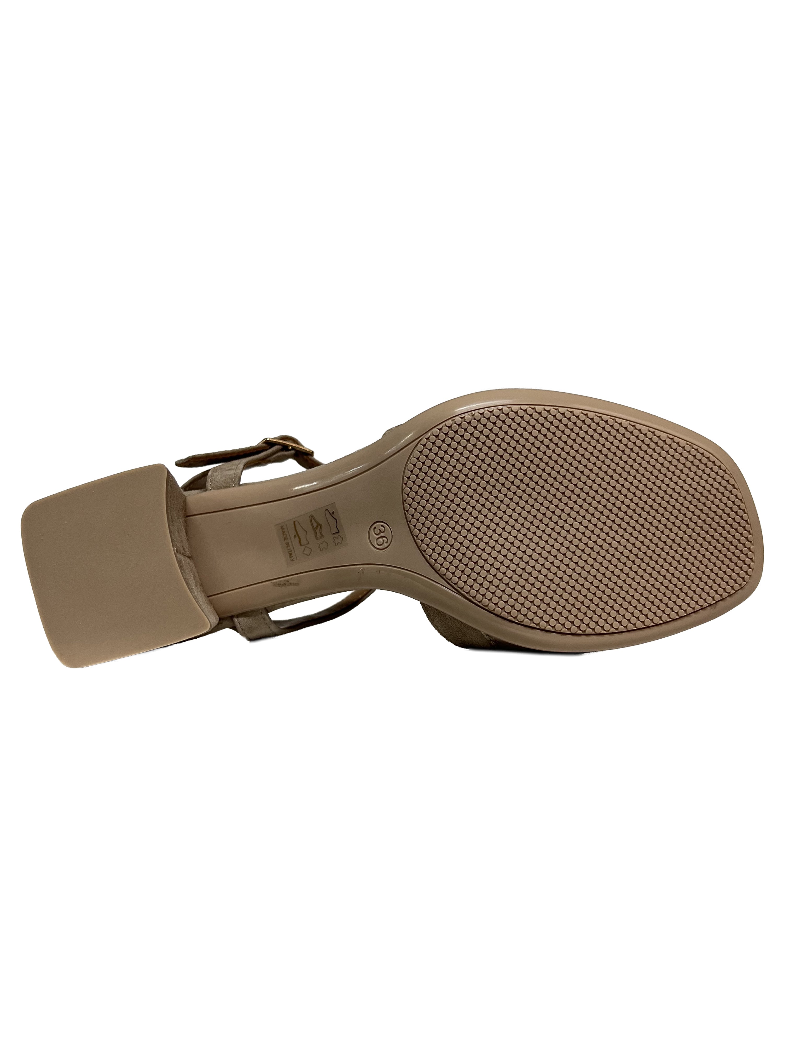 GIANMARCO SORELLI 2067/FLOW sandalo donna taupe rame Made in Italy