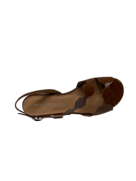 GIANMARCO SORELLI 3057/RIVA sandalo donna sigaro Made in Italy