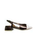 GIANMARCO SORELLI 3056/RIVA PASHMAN sandalo donna bronzo bianco