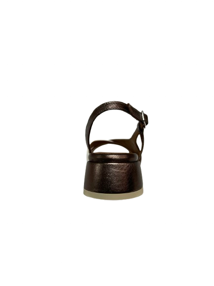 GIANMARCO SORELLI 3056/RIVA PASHMAN sandalo donna bronzo bianco