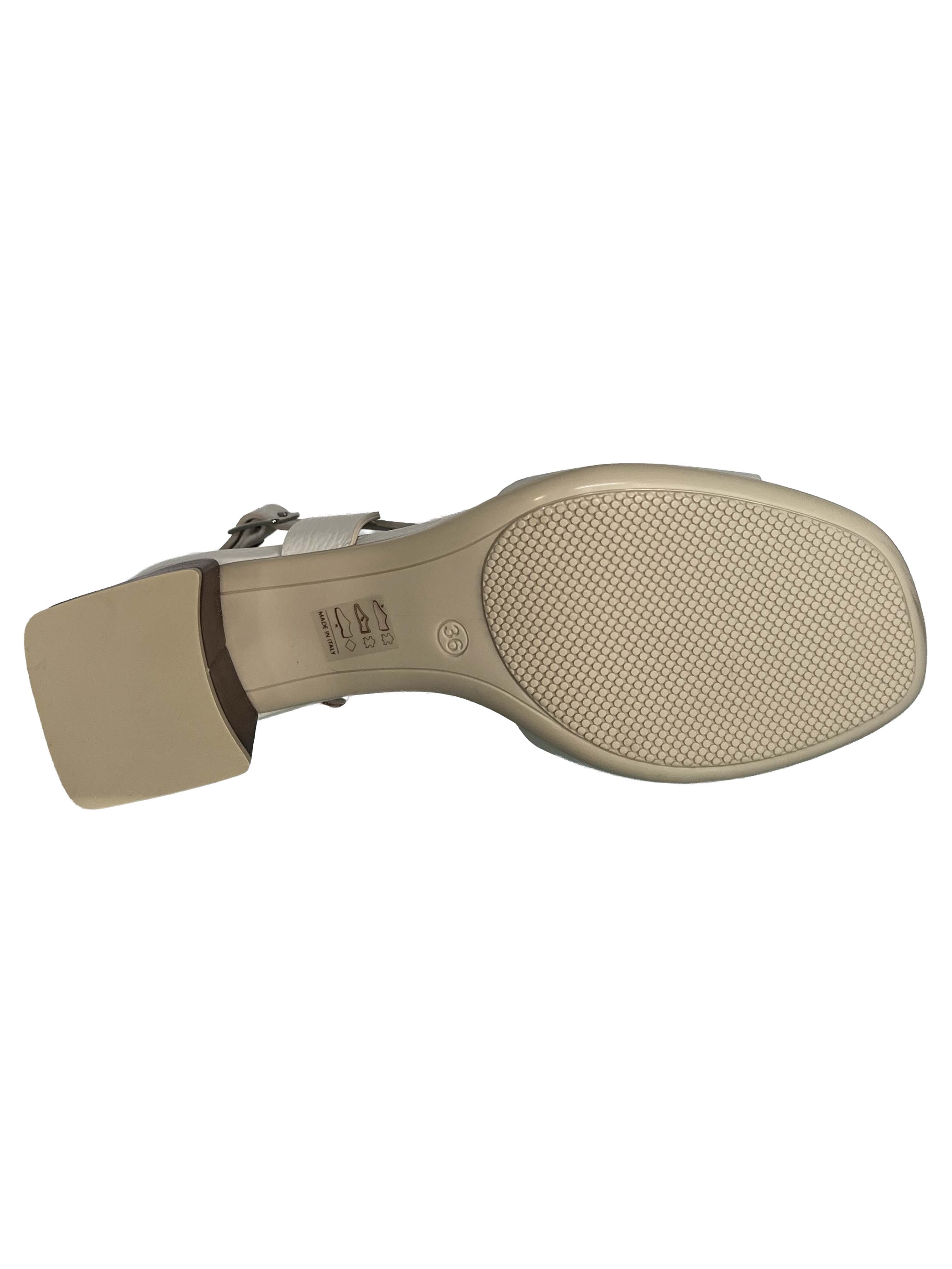 GIANMARCO SORELLI 3057/FLOW WILLER sandalo donna latte bronzo