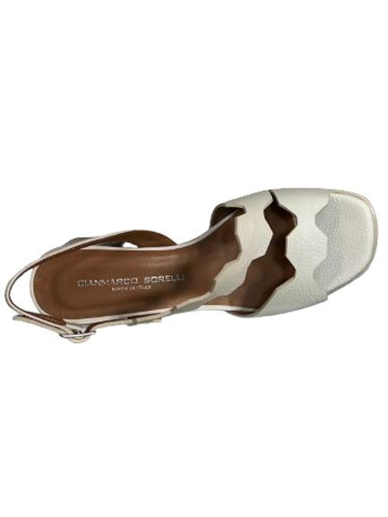 GIANMARCO SORELLI 3057/FLOW WILLER sandalo donna latte bronzo