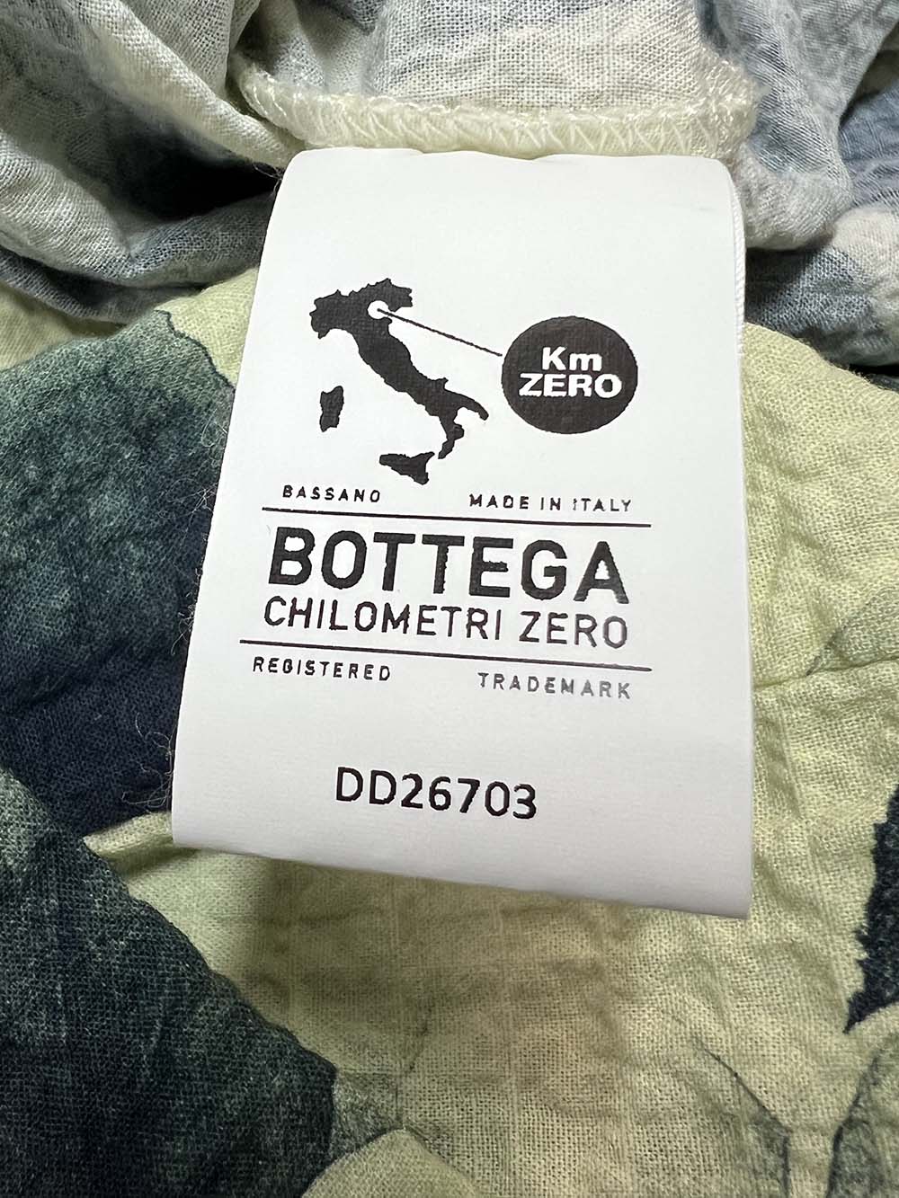 4.10 BottegaChilometriZero DD26703 abito lungo giallo chiaro fantasia floreale Made in Italy