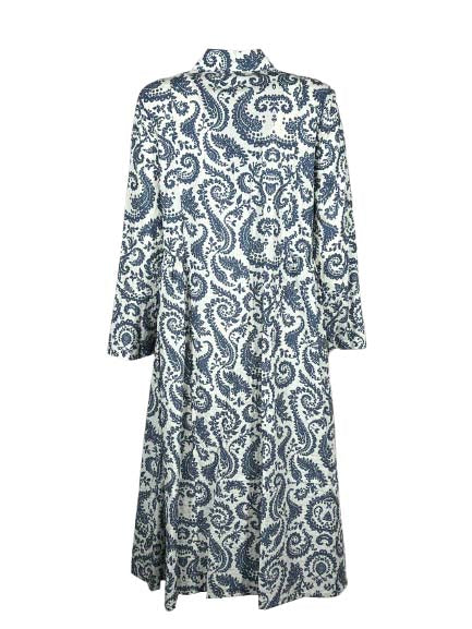 4.10 BottegaChilometriZero DD26790 abito donna chemisier bianco Made in Italy