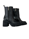 LORENZO MARI Stivale Basso Donna SOPHIE 01 Nero Pelle Made in Italy