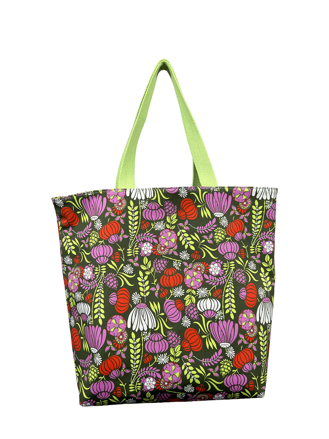 JUSTMINE K125 1268 TOTEM BAG shopper donna fantasia verde Made in Italy