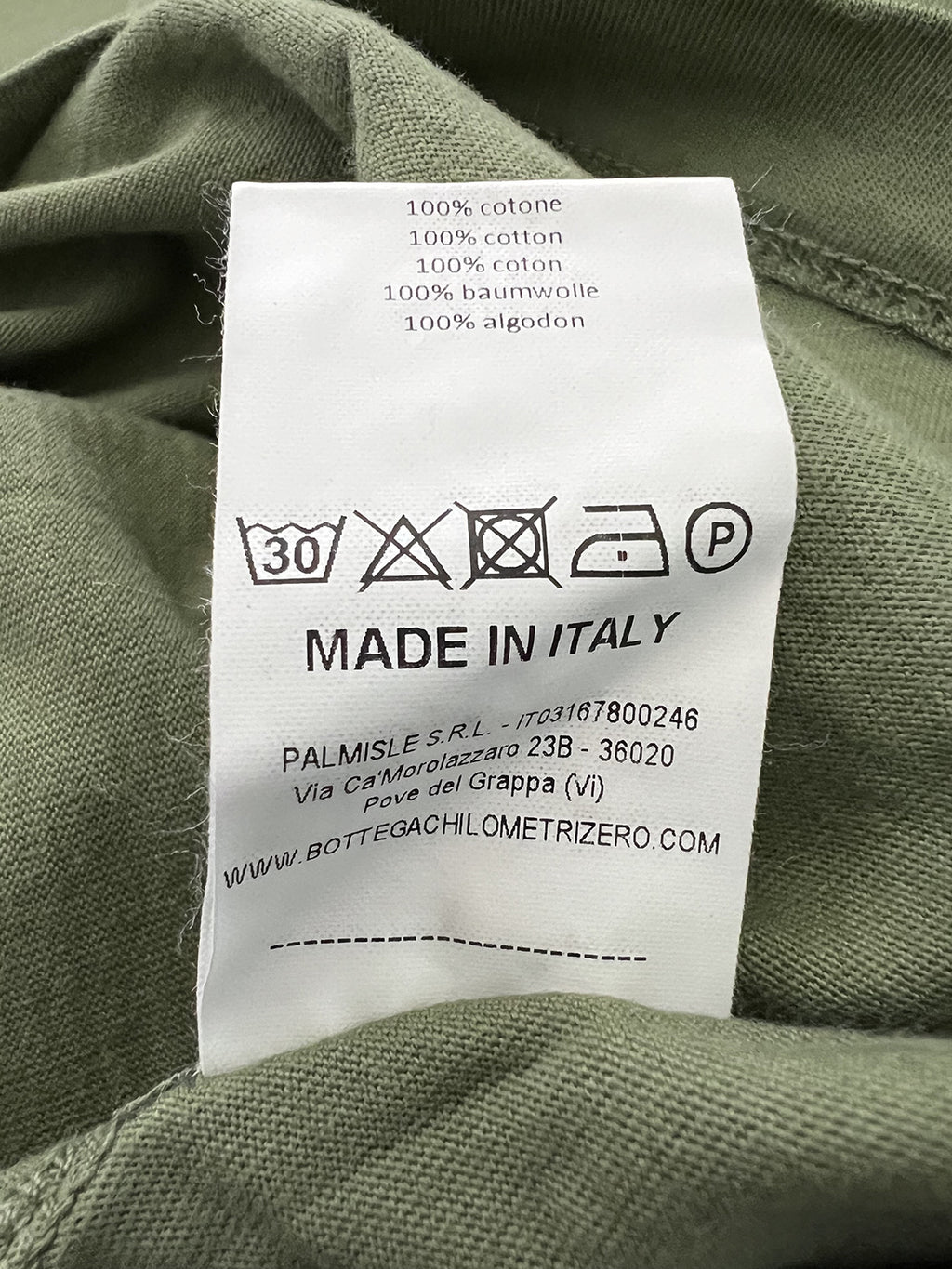 4.10 BottegaChilometriZero DD26777 GOMITO t-shirt donna Made in Italy