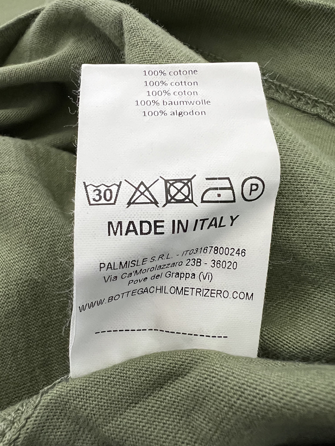 4.10 BottegaChilometriZero DD26777 GOMITO t-shirt donna Made in Italy